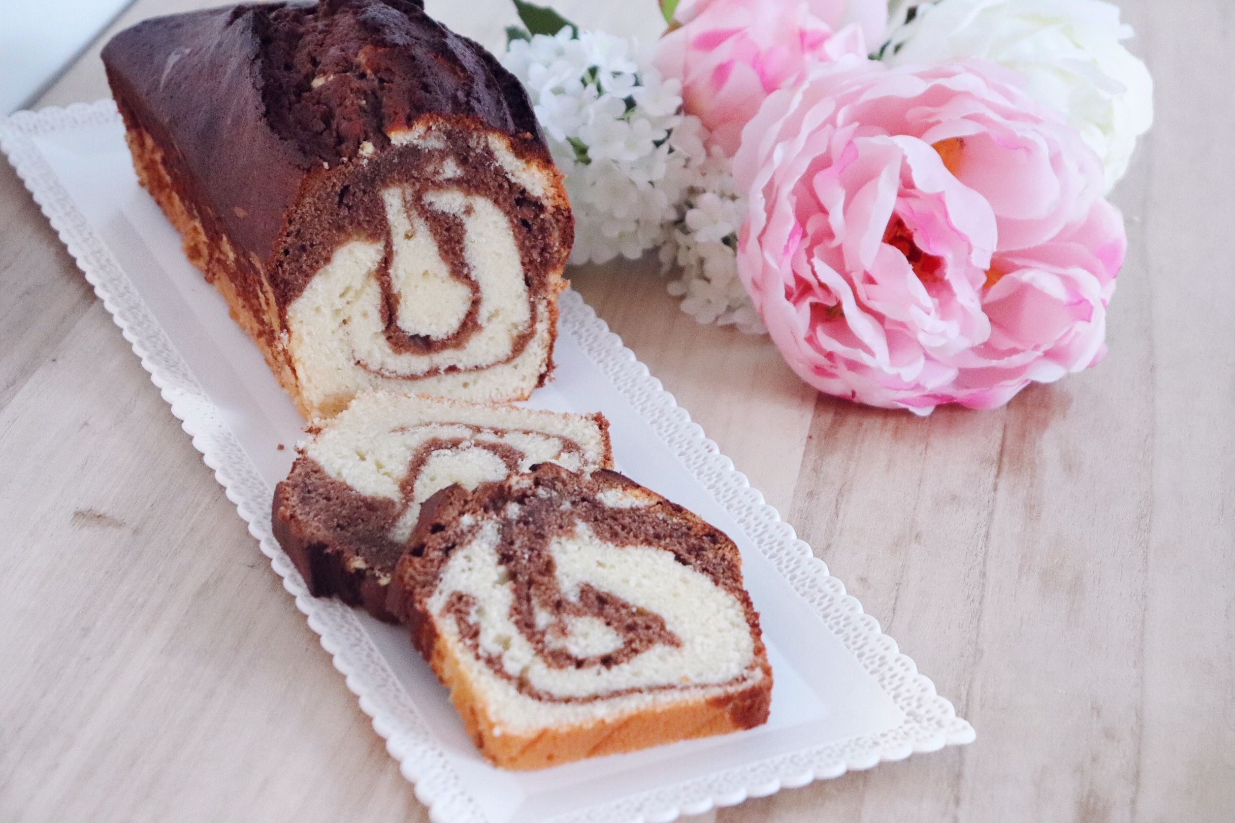 marbre chocolat cacahuete recette pâtisserie léa pâtisseries inspirées