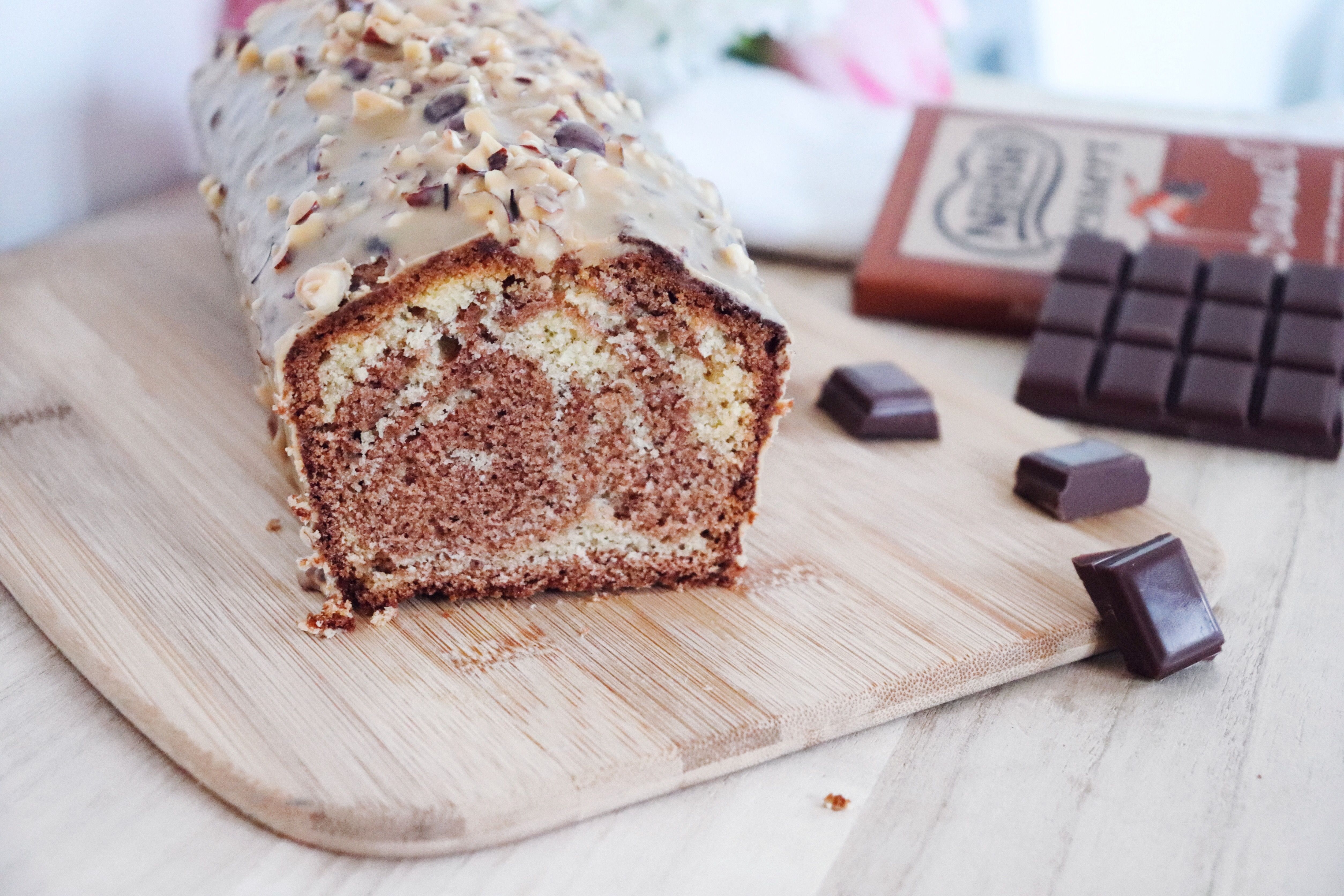 marbré chocolat caramel recette pâtisserie léa pâtisseries inspirées