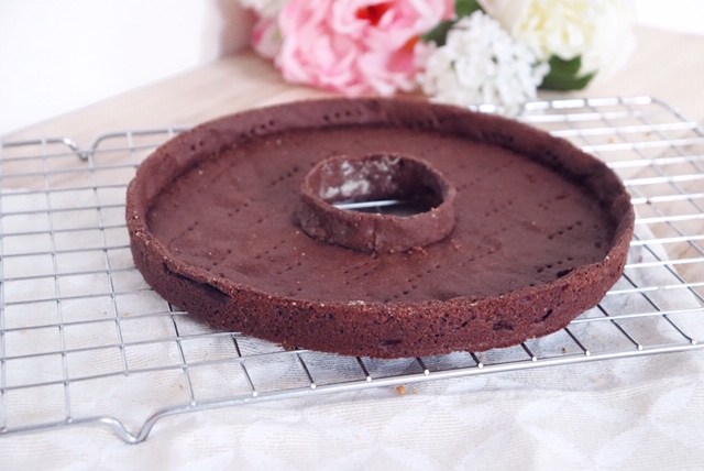 pâte sucrée cacao noisettes tarte praliné chocolat recette pâtisserie léa pâtisseries inspirées