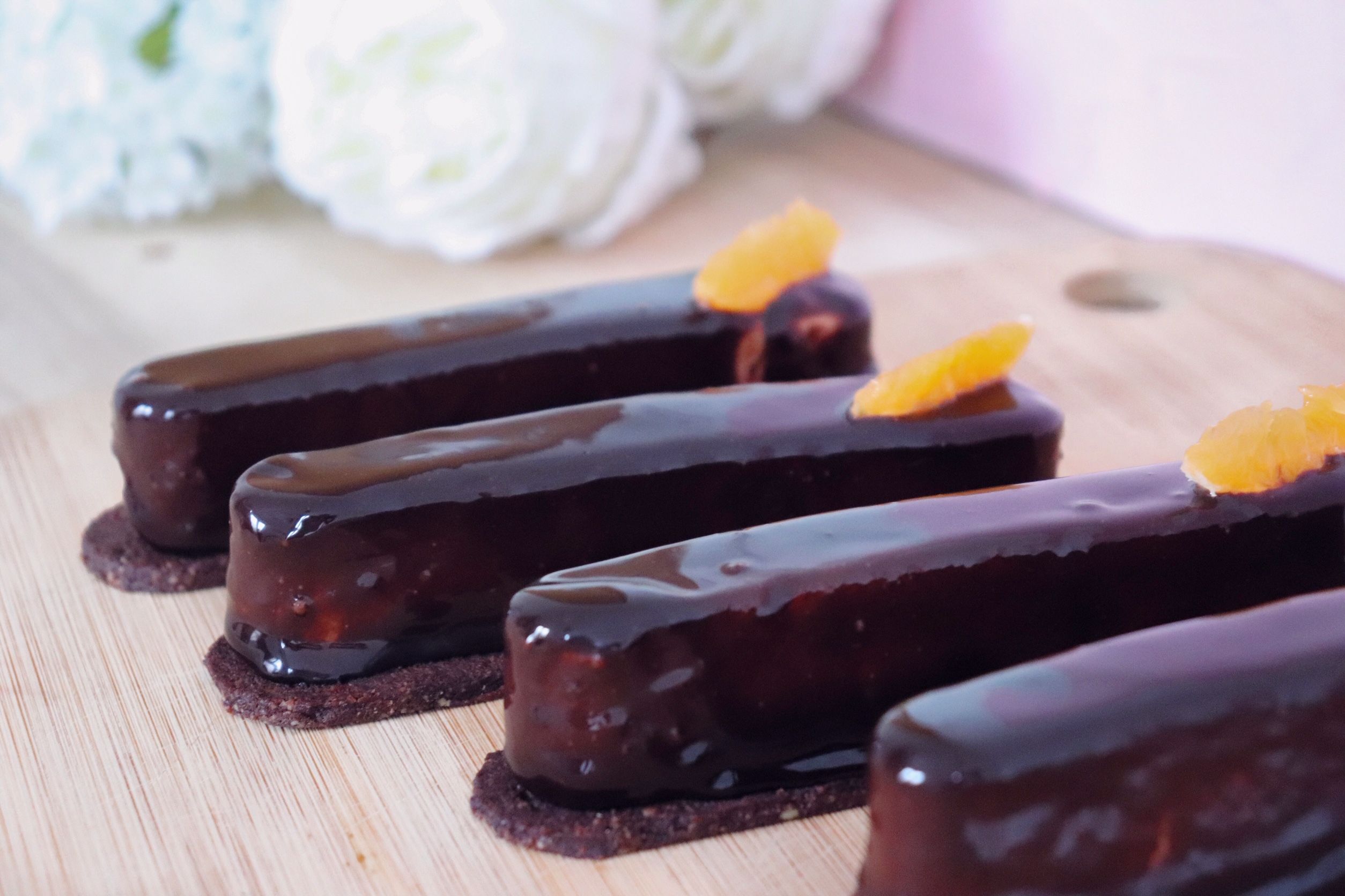 buchettes chocolat clémentine recette patisserie léa patisseries inspirées