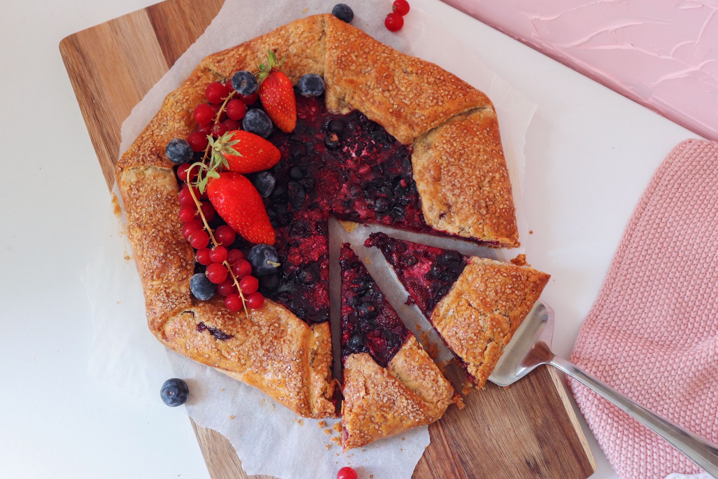 tarte rustique aux fruits rouges recette patisserie léa patisseries inspirées