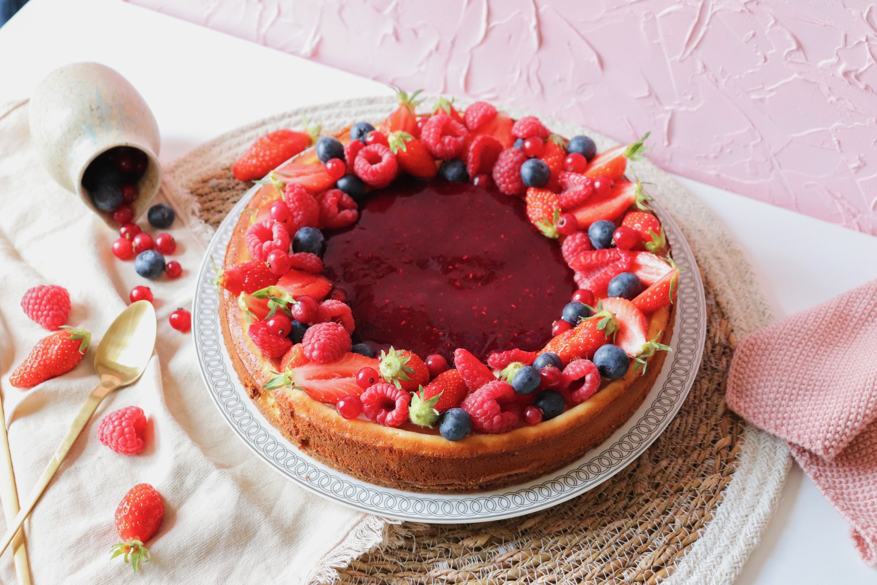 cheesecake aux fruits rouges recette patisserie léa patisseries inspirées