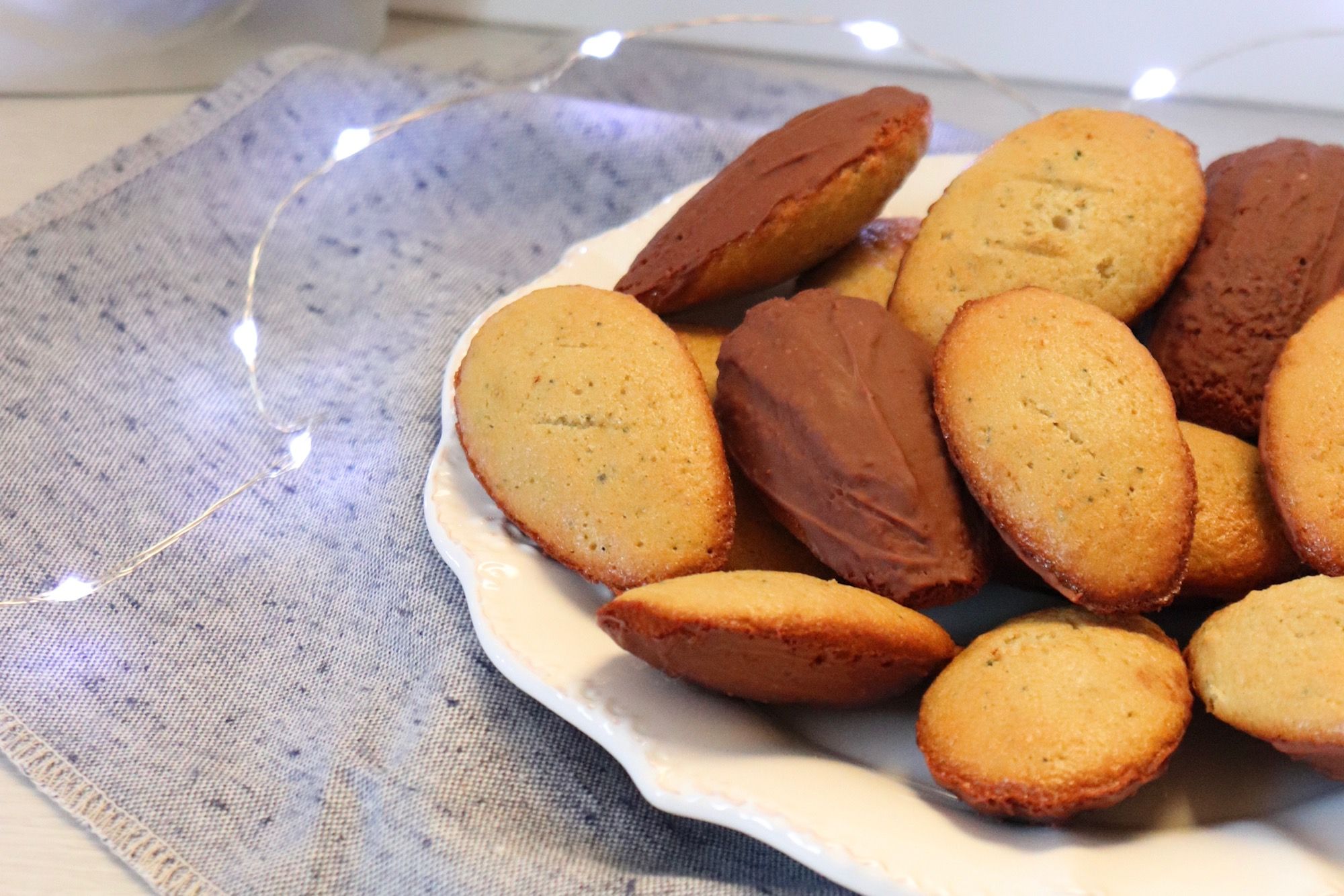 madeleines thé matcha vanille recette patisserie léa patisseries inspirées