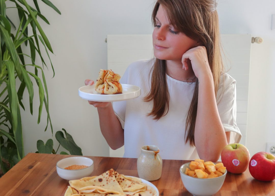 aumonieres aux pink lady recette patisserie léa patisseries inspirées