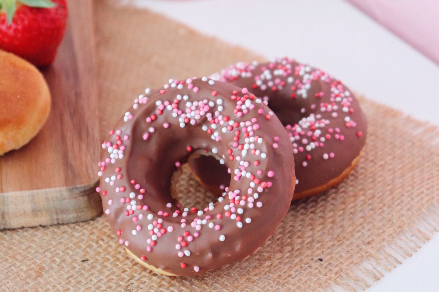 donuts au chocolat recette patisserie léa patisseries inspirées