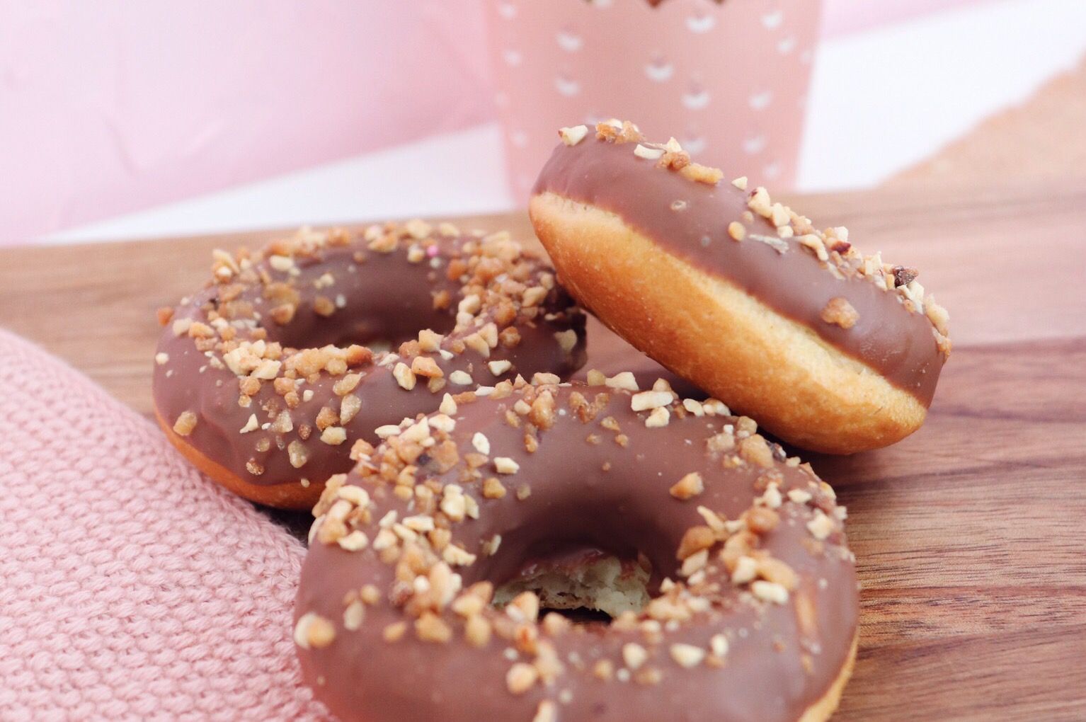 donuts au chocolat recette patisserie léa patisseries inspirées